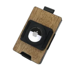 Online Wood x Carbon Fiber Slide Slim Wallet Geldbörse Gadgets & Technik|Aufbewahrung