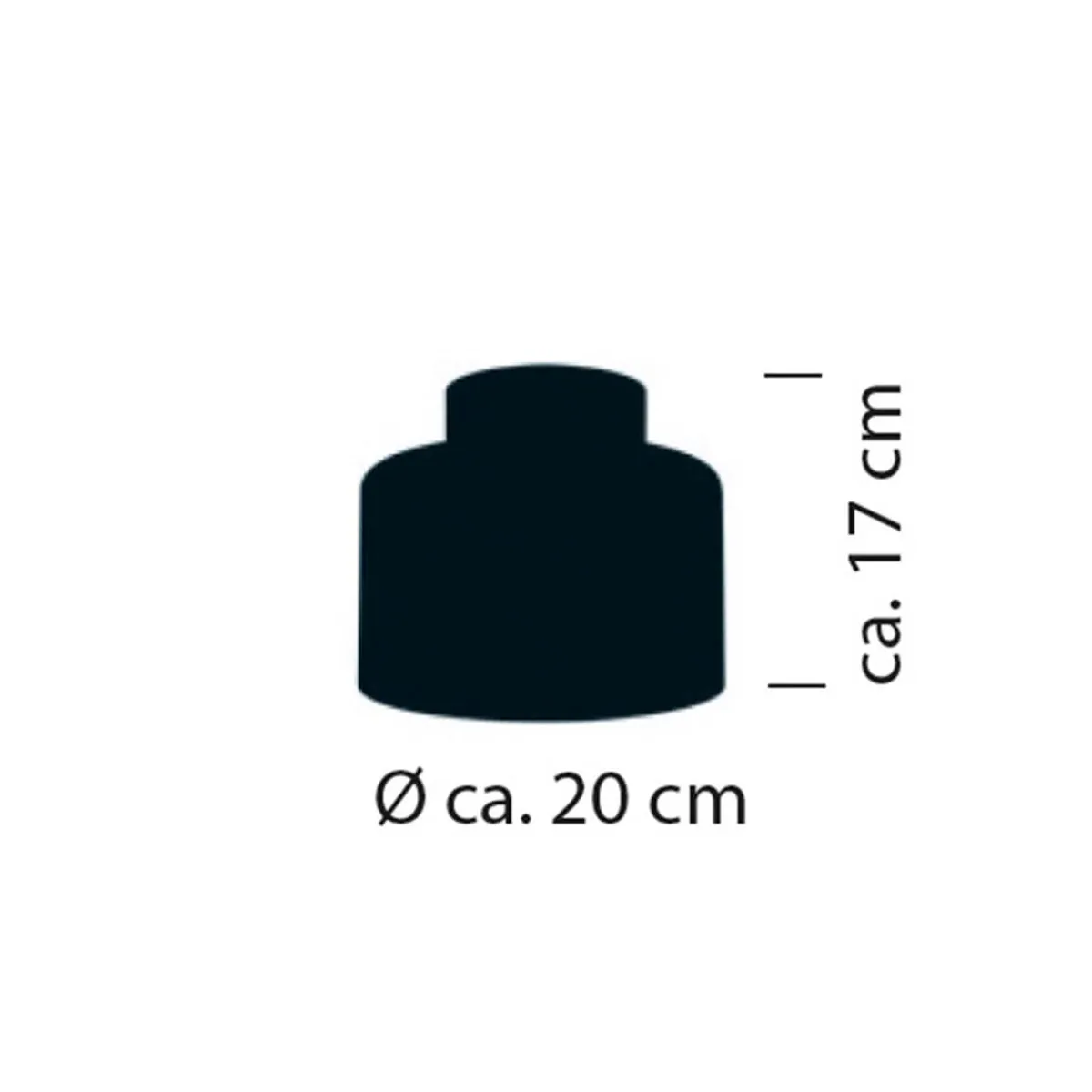 Online Grand LED Deckenleuchte, Ø: 20 cm, Abverkaufsware Flur|Deckenleuchten