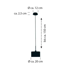 Best Karl 75 Pendelleuchte, 1-flg. Pendelleuchten