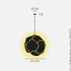 Outlet Cloud Pendelleuchte Wohnzimmer|Schlafzimmer