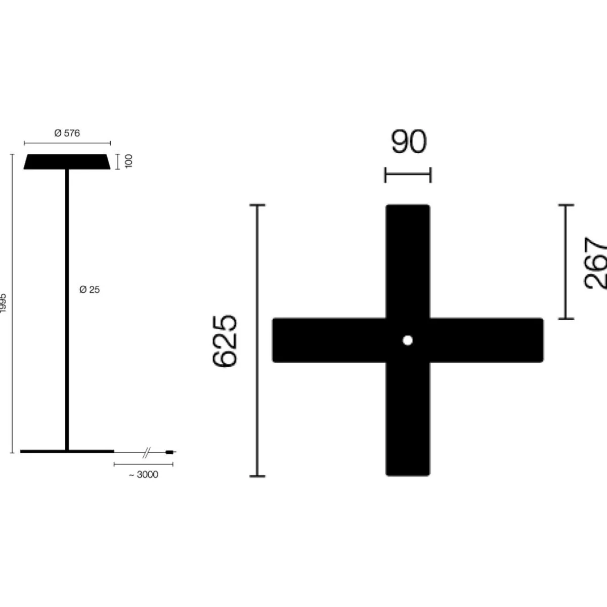 Hot Koi-10 Neo LED Stehleuchte, Multisens Stehleuchten|Objektbeleuchtung