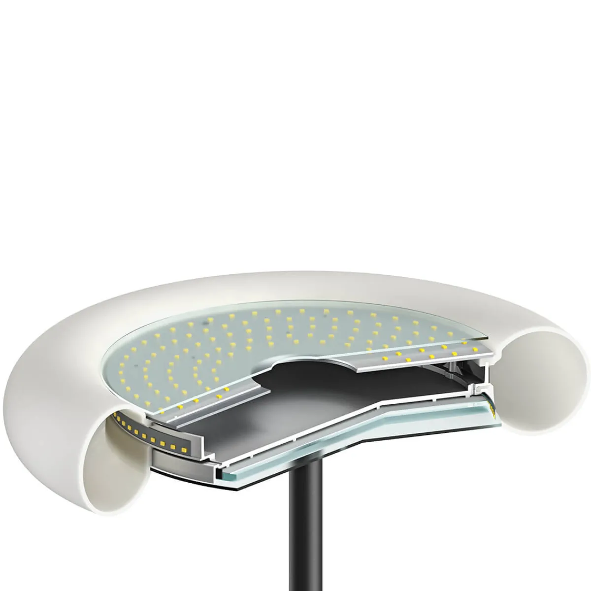 New Oto-10 LED Stehleuchte, Multisens Stehleuchten|Objektbeleuchtung