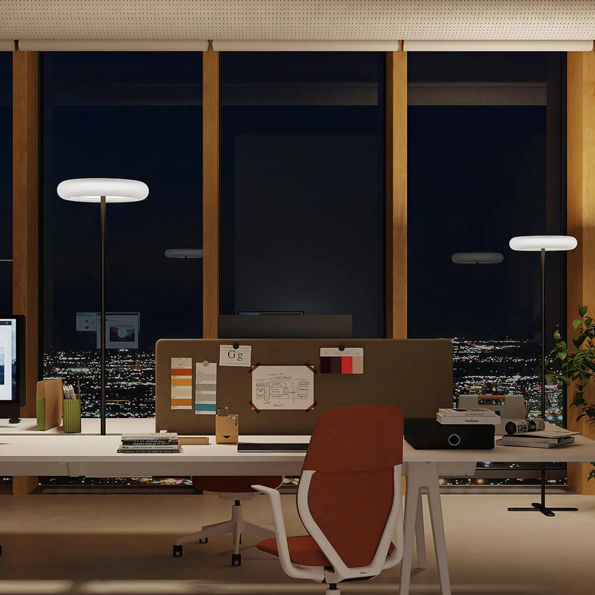 Online Oto-10 LED Stehleuchte, mit Dimmer Stehleuchten|Objektbeleuchtung