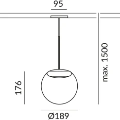 Clearance All-In Blop Moll LED Pendel Schienensysteme|Schienensystemzubehör