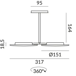 Hot All-In Up Duo LED Strahler Schienensysteme|Schienensystemzubehör