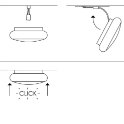 Blop Fix AC C LED Deckenleuchte Deckenleuchten|Objektbeleuchtung