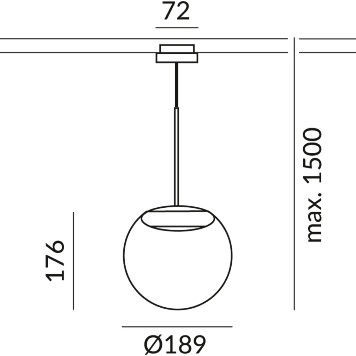 New Duolare Blop Moll DLR LED Pendel Schienensysteme|Schienensystemzubehör