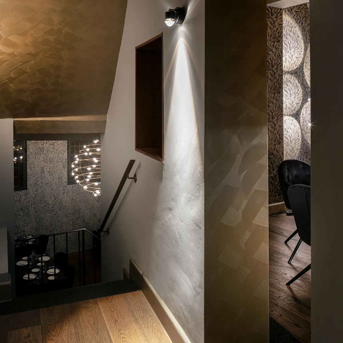 Outlet EC 301 LED Wandleuchte Wohnzimmer|Flur