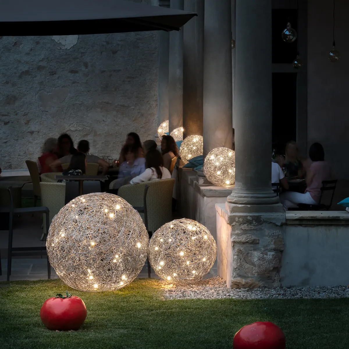 Clearance Fil de Fer F Outdoor Bodenleuchte Terrassen|Dekorative Leuchten