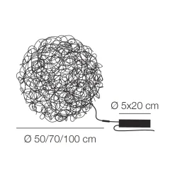 Clearance Fil de Fer F Outdoor Bodenleuchte Terrassen|Dekorative Leuchten
