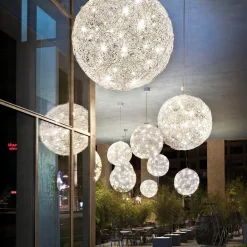 Fil de Fer Outdoor Pendelleuchte Terrassen|Dekorative Leuchten