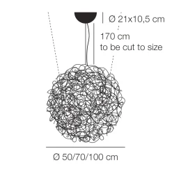 Fil de Fer Outdoor Pendelleuchte Terrassen|Dekorative Leuchten