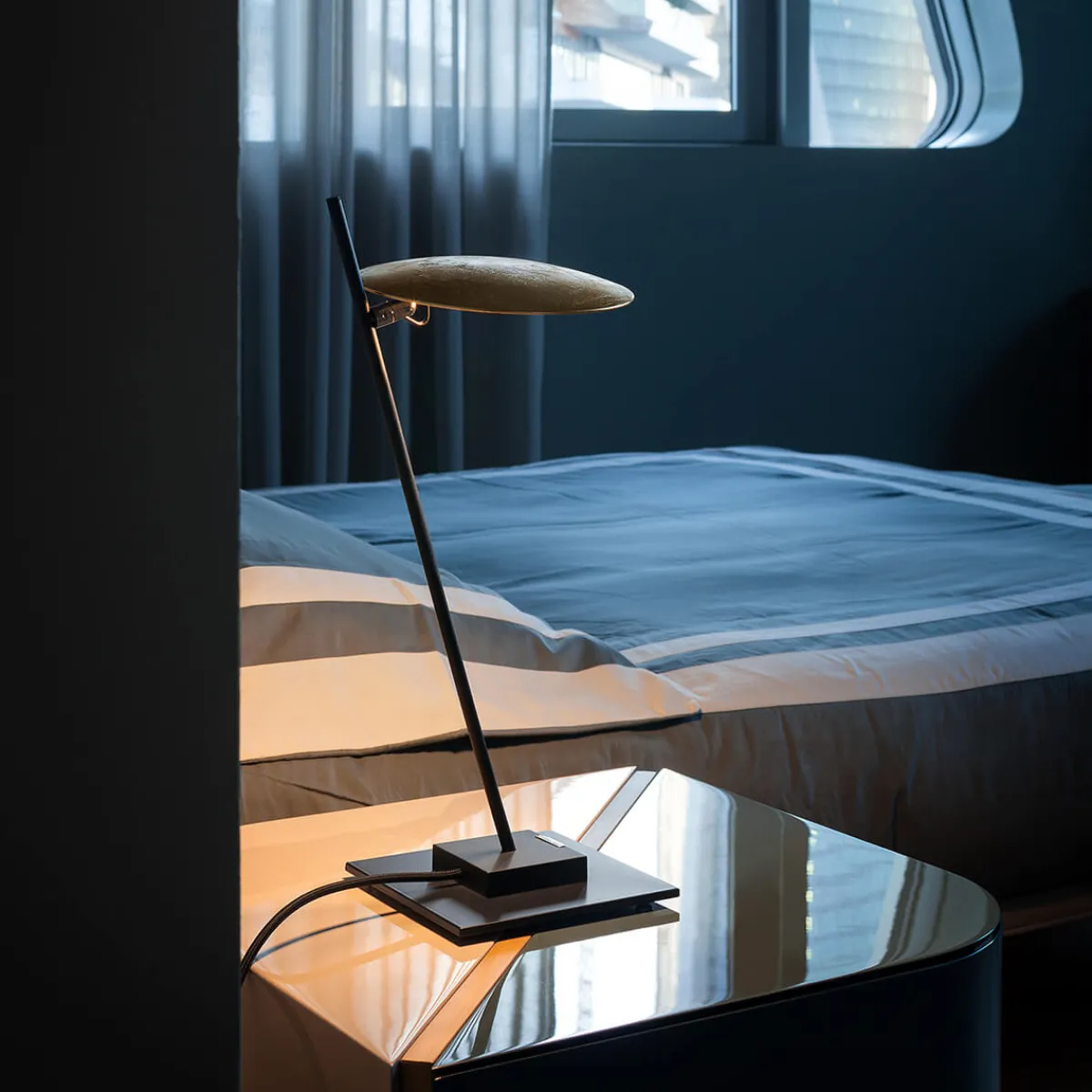 Online Lederam T1 LED Tischleuchte Tischleuchten|Schlafzimmer