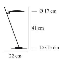 Online Lederam T1 LED Tischleuchte Tischleuchten|Schlafzimmer