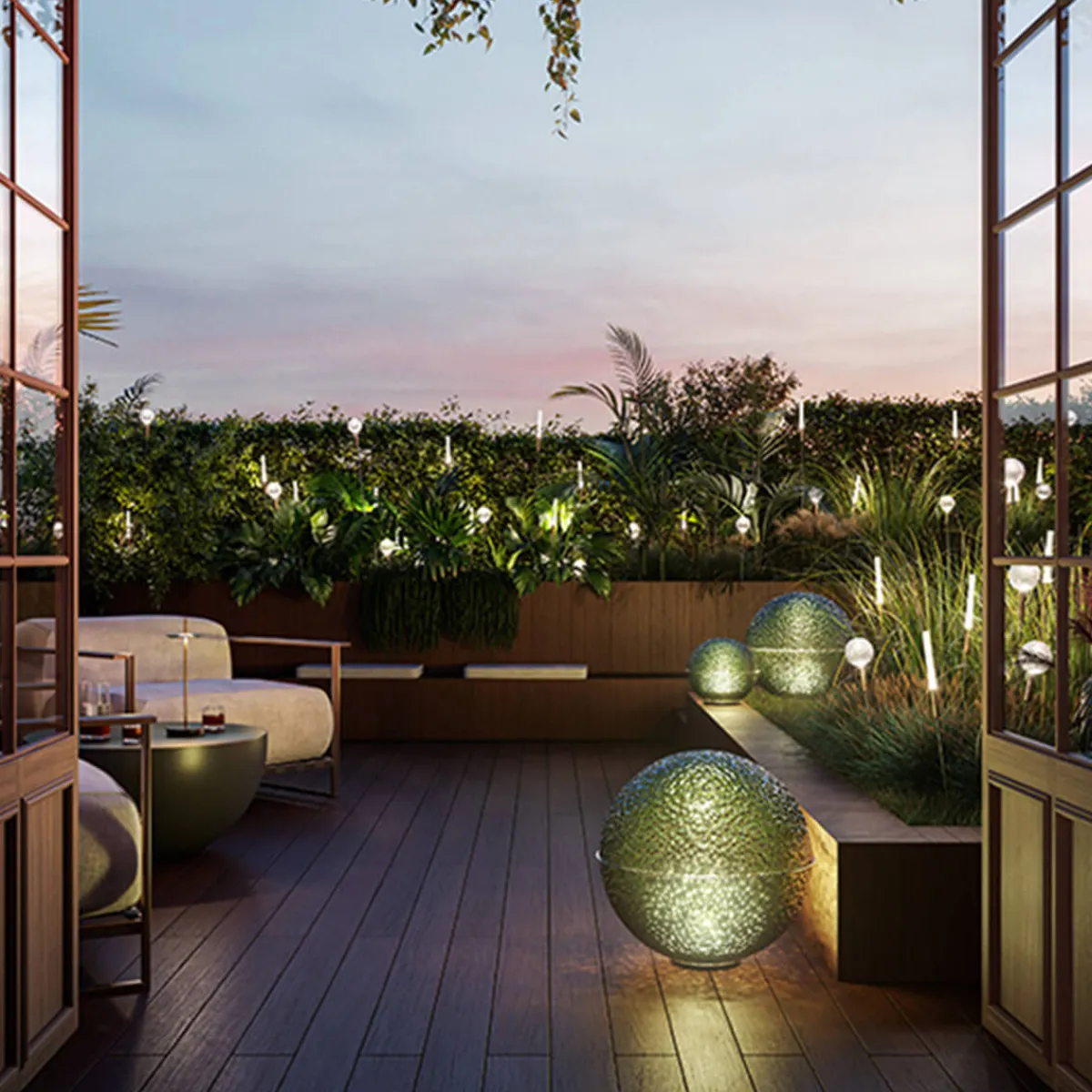 Sale Medousê F LED Bodenleuchte Terrassen|Dekorative Leuchten