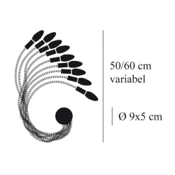 Outlet Turciu 9 Wandleuchte Flur|Schlafzimmer