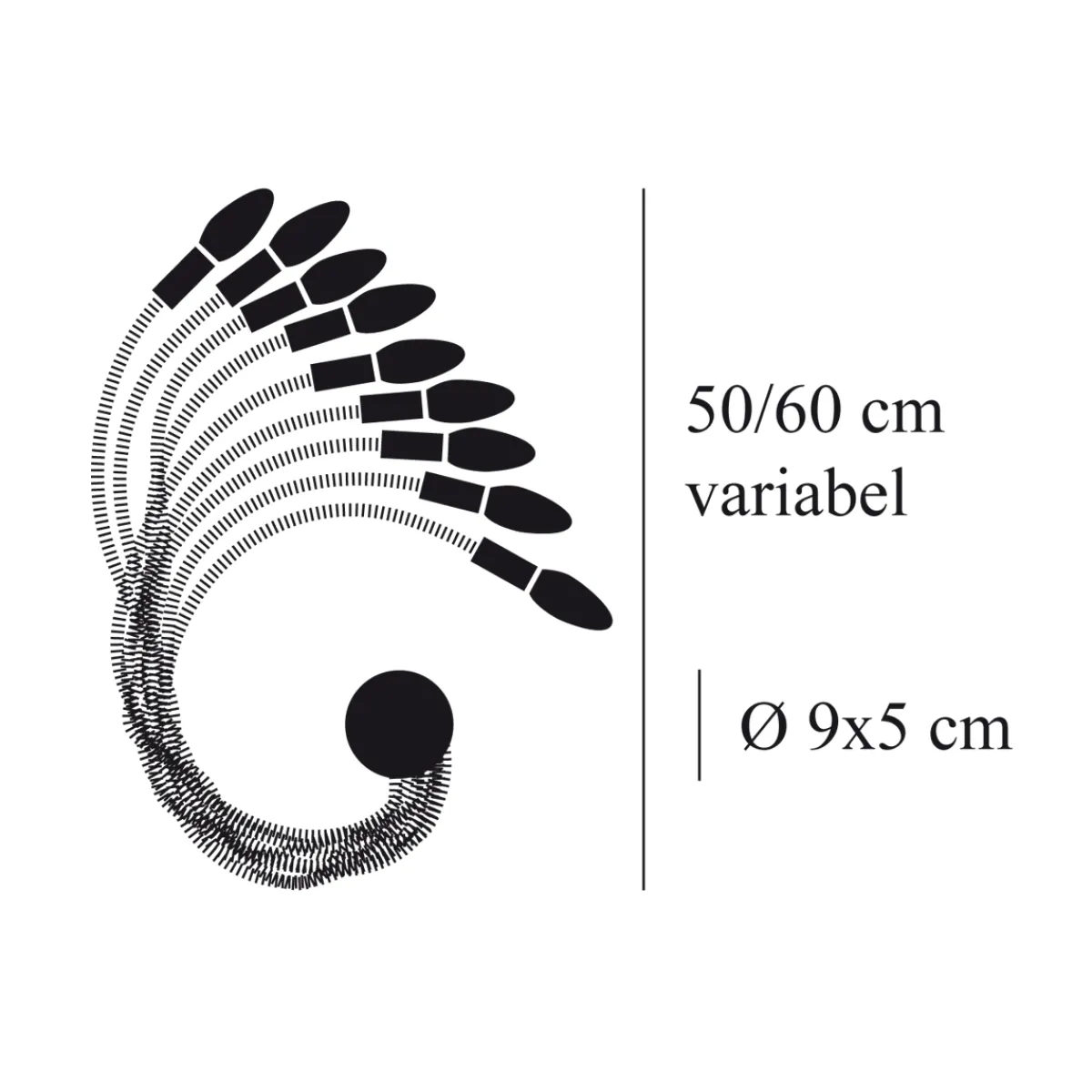 Outlet Turciu 9 Wandleuchte Flur|Schlafzimmer