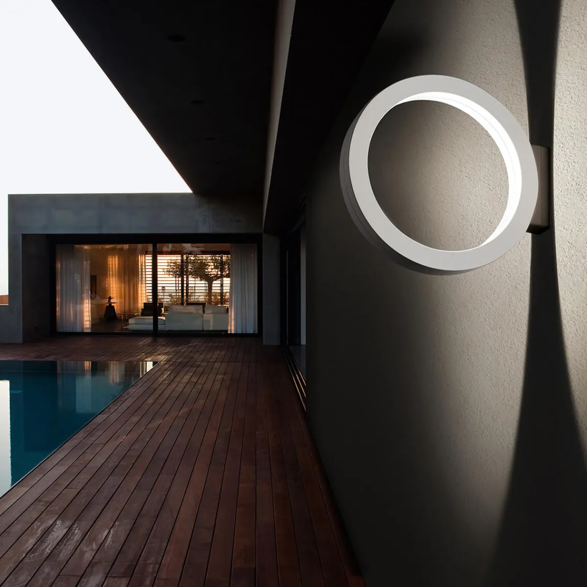 Assolo Outdoor LED Parete / Soffitto Fassaden|Wandleuchten