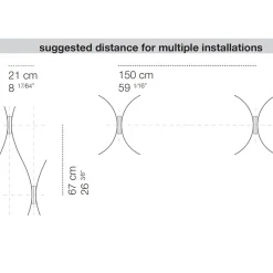 Assolo Outdoor LED Parete / Soffitto Fassaden|Wandleuchten