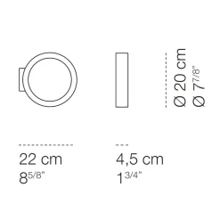 Assolo Outdoor LED Parete / Soffitto Fassaden|Wandleuchten