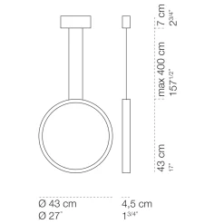 Assolo Sospesa Pendelleuchten