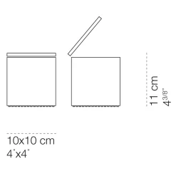 New Cuboluce classic Tavolo Wohnzimmer|Schlafzimmer