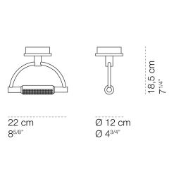 Gradiminisoffitto LED Deckenleuchten|Flur
