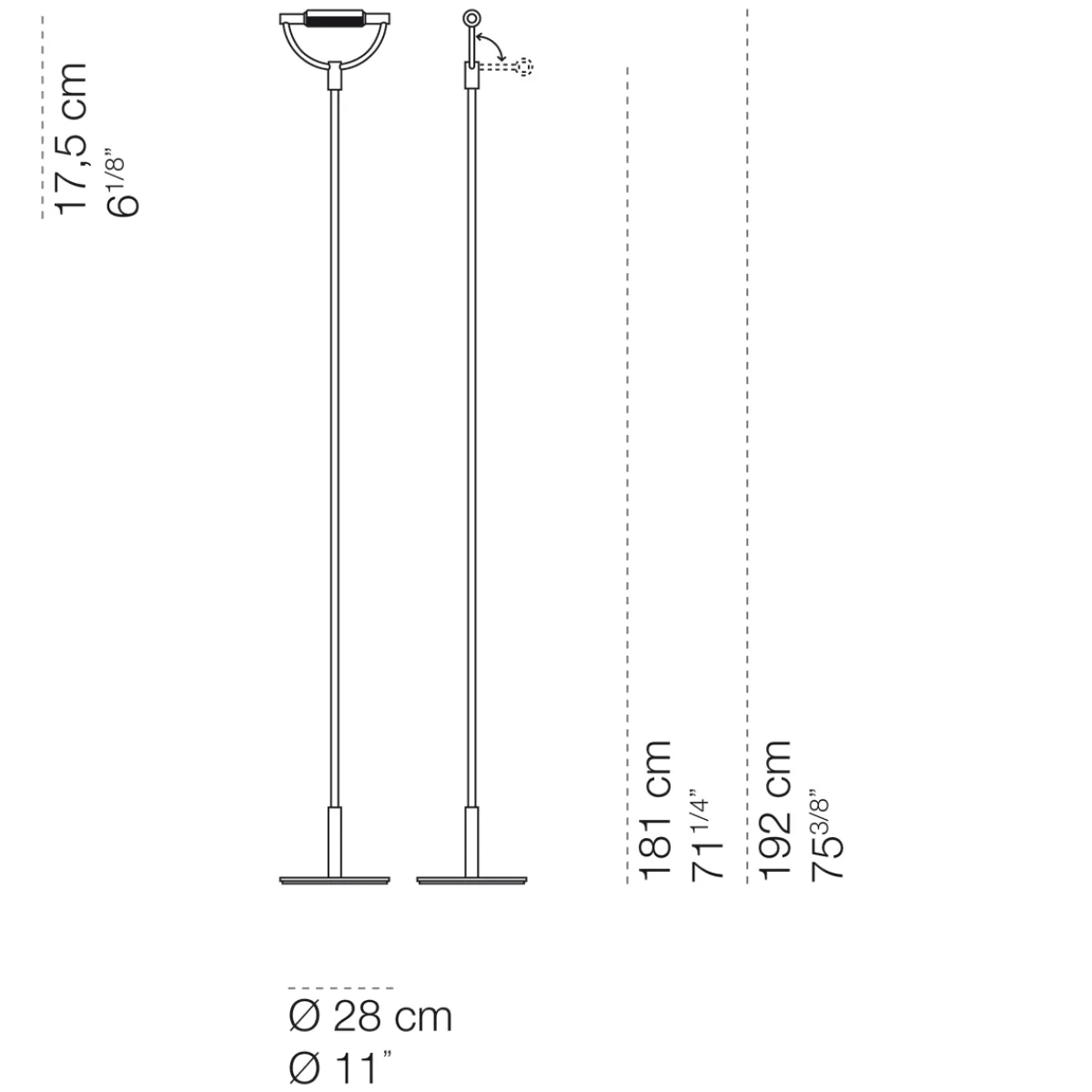 Online Graditerra retinato Stehleuchten|Schlafzimmer