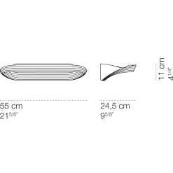 Clearance Sestessa maxi Parete LED Schlafzimmer|Flur