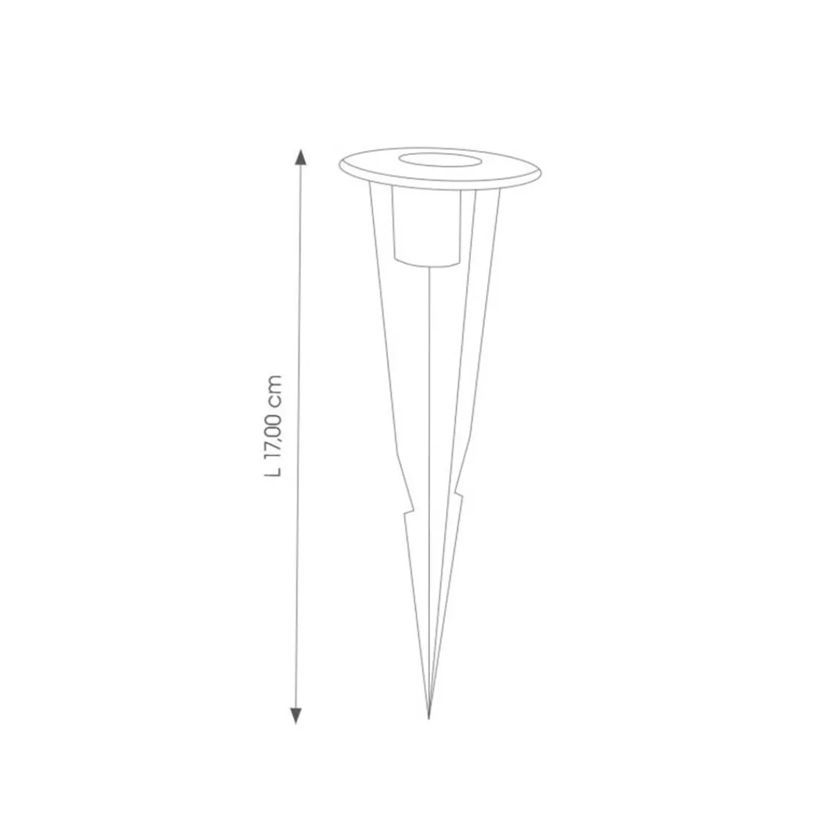 Clearance 9028 Außenstrahler mit Erdspieß Grünflächen|Strahler & Scheinwerfer