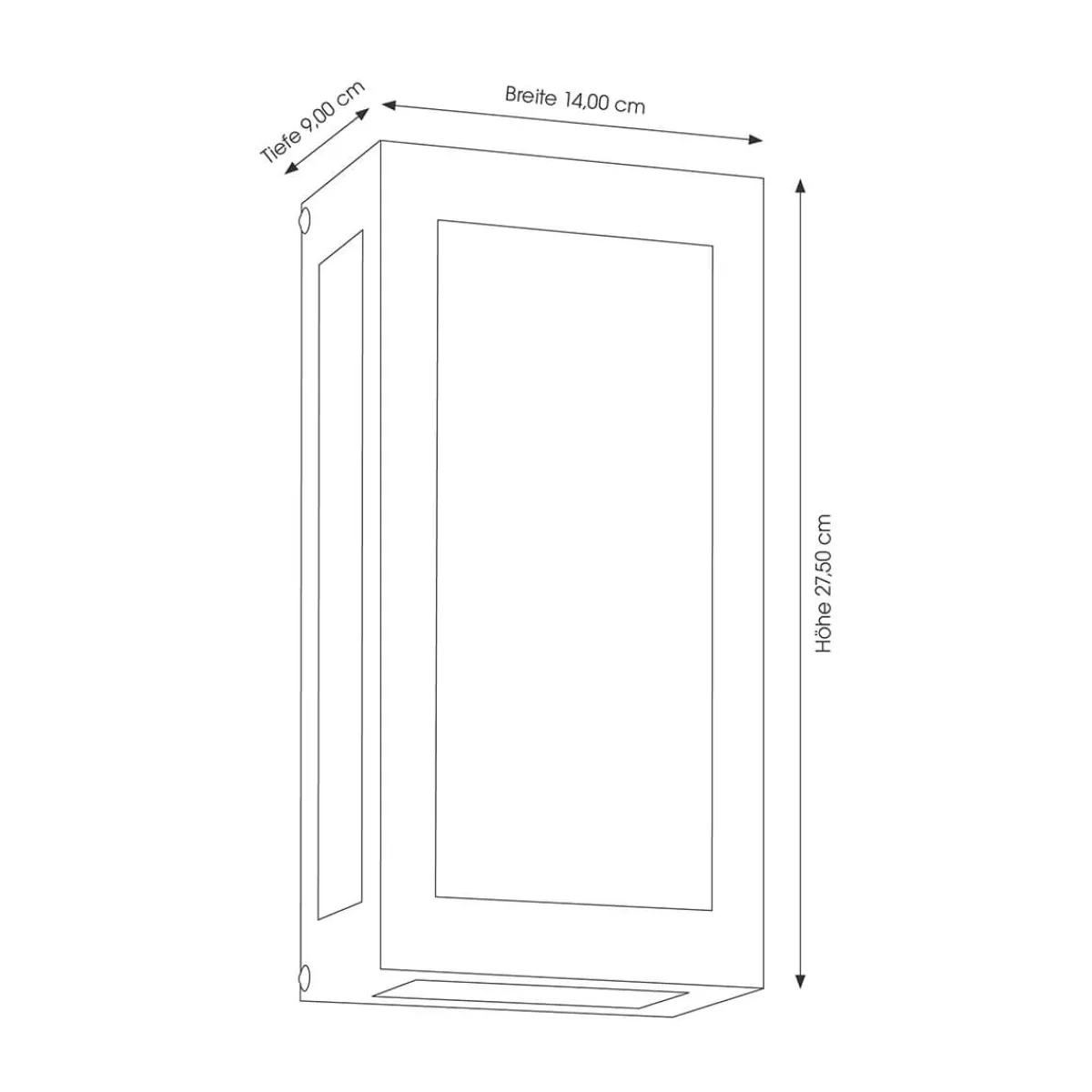 Online 34/67 LED Wandleuchte Bewegungsmelder|Wandleuchten