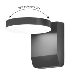 Online 9082/9083/9112/9113 LED Wandleuchte Terrassen|Hauseingänge