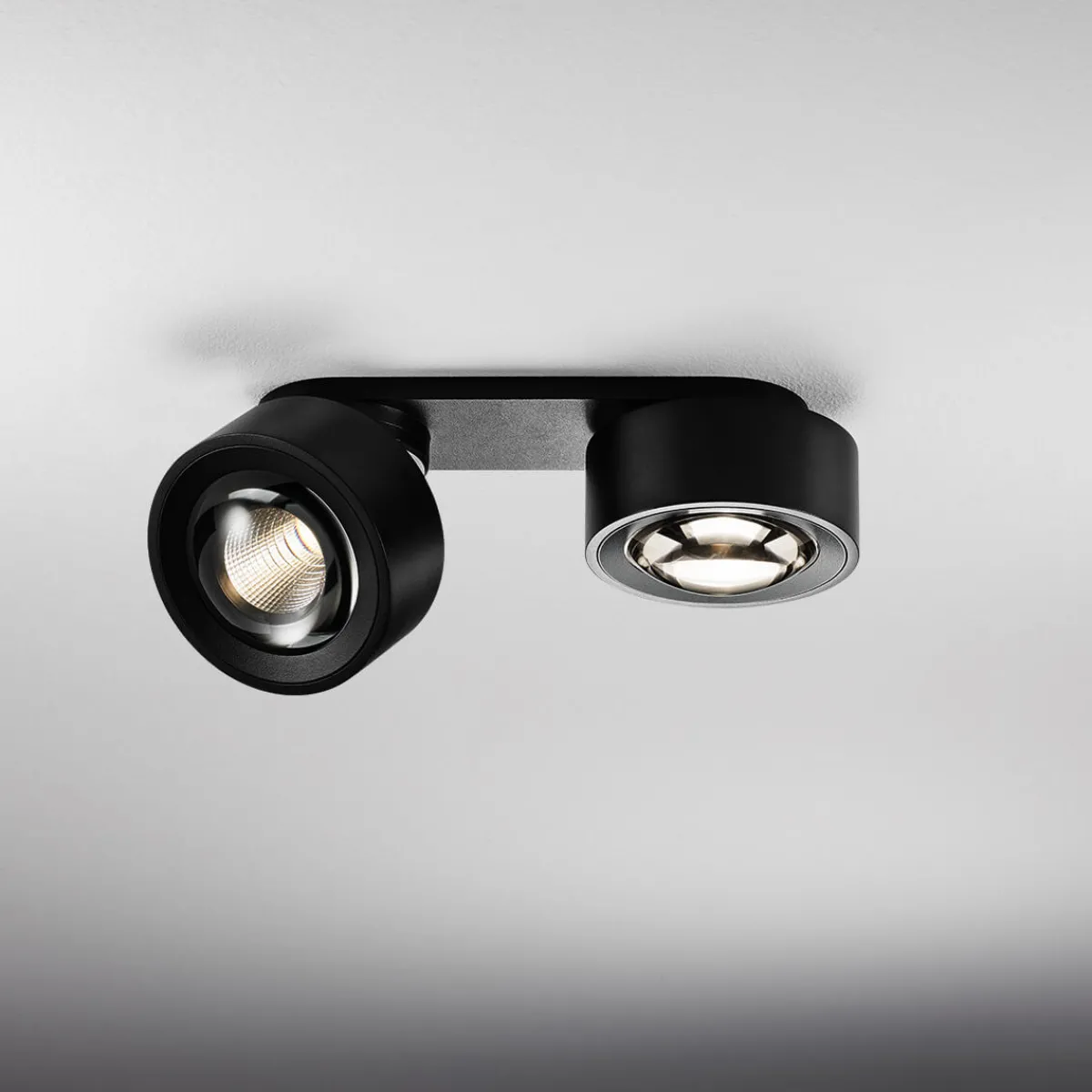 Outlet Clippo Optic Duo LED Wand- / Deckenstrahler Shopbeleuchtung|Museen/Showrooms