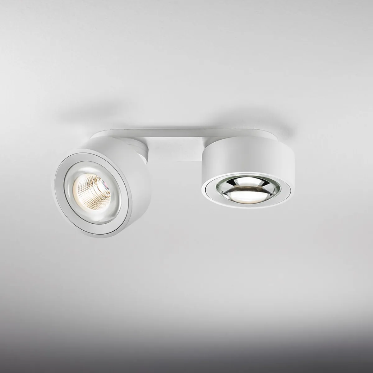 Outlet Clippo Optic Duo LED Wand- / Deckenstrahler Shopbeleuchtung|Museen/Showrooms