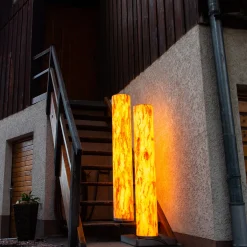 New Apollo Sahara LED Stehleuchte / Lichtsäule Wege/Zufahrten|Terrassen