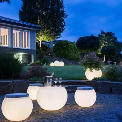 Outlet Flora Dekoleuchte / Pflanztopf Lichtmöbel|Terrassen