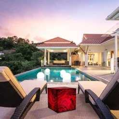 Clearance Würfel Eifel im Herbst RGBCCT-LED Außenleuchte mit ZigBee Stehleuchten|Terrassen