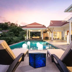 Clearance Würfel Eifel im Herbst RGBCCT-LED Außenleuchte mit ZigBee Stehleuchten|Terrassen