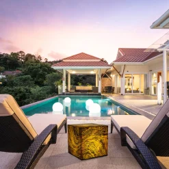 New Würfel Eifel im Herbst CCT-LED Außenleuchte mit ZigBee Stehleuchten|Terrassen