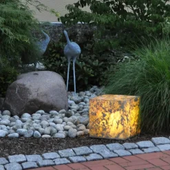 New Würfel Eifel im Herbst CCT-LED Außenleuchte mit ZigBee Stehleuchten|Terrassen