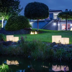 Hot Würfel LED Außenleuchte Terrassen|Dekorative Leuchten