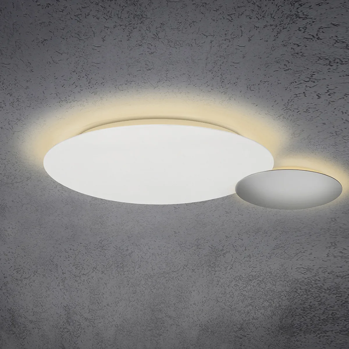 Outlet Blade LED Wand- / Deckenleuchte, 2-flg., Ø 44 cm, weiß matt Wandleuchten|Deckenleuchten