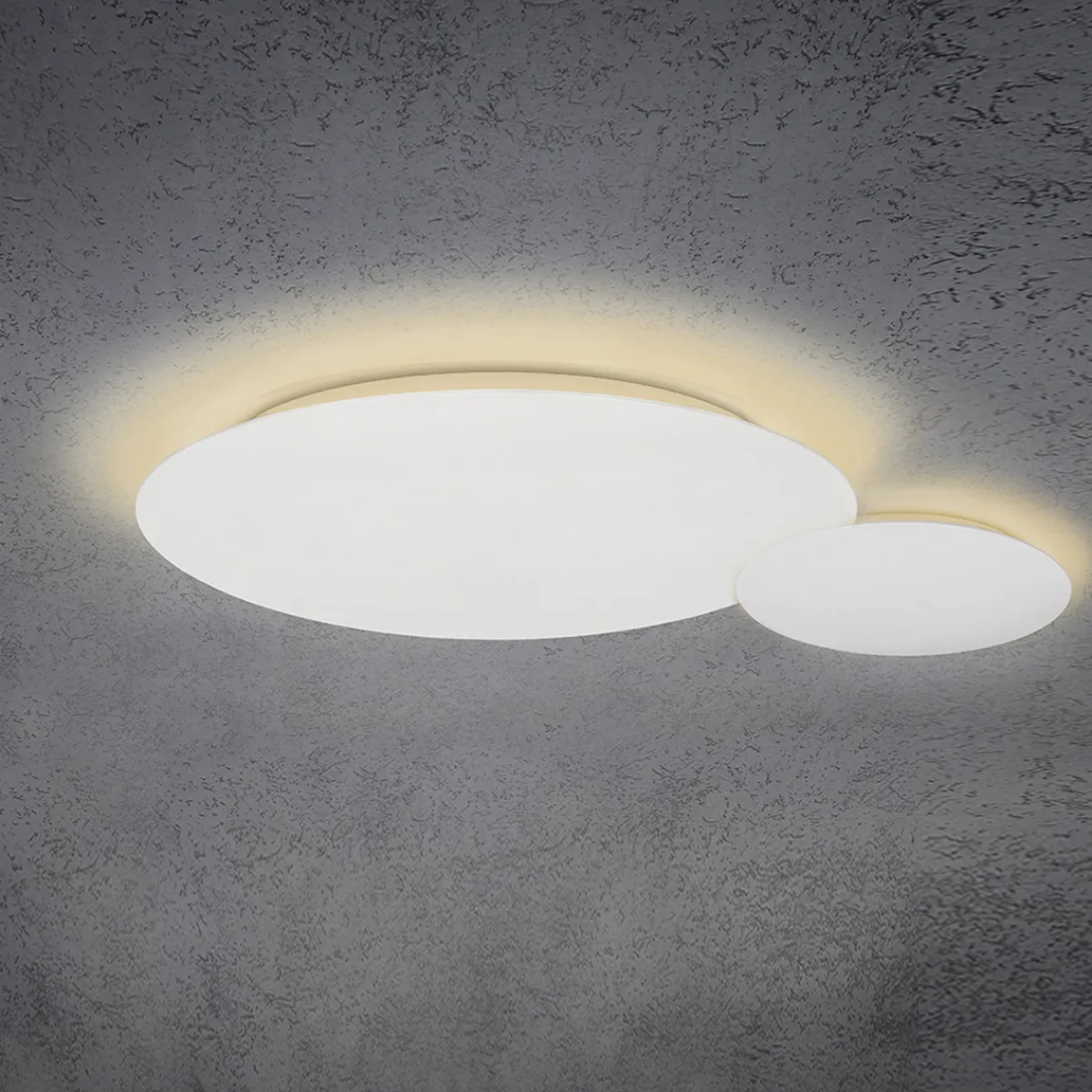 Outlet Blade LED Wand- / Deckenleuchte, 2-flg., Ø 44 cm, weiß matt Wandleuchten|Deckenleuchten