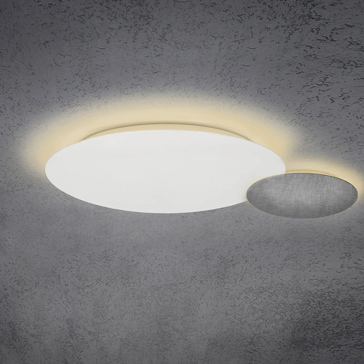 Outlet Blade LED Wand- / Deckenleuchte, 2-flg., Ø 44 cm, weiß matt Wandleuchten|Deckenleuchten