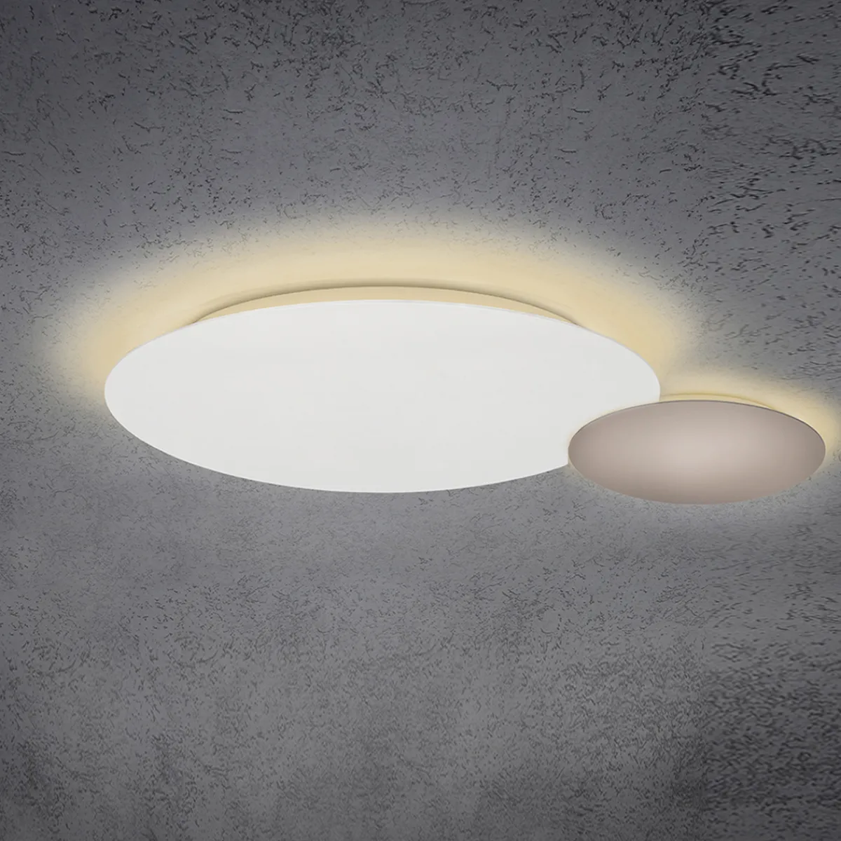 Outlet Blade LED Wand- / Deckenleuchte, 2-flg., Ø 44 cm, weiß matt Wandleuchten|Deckenleuchten