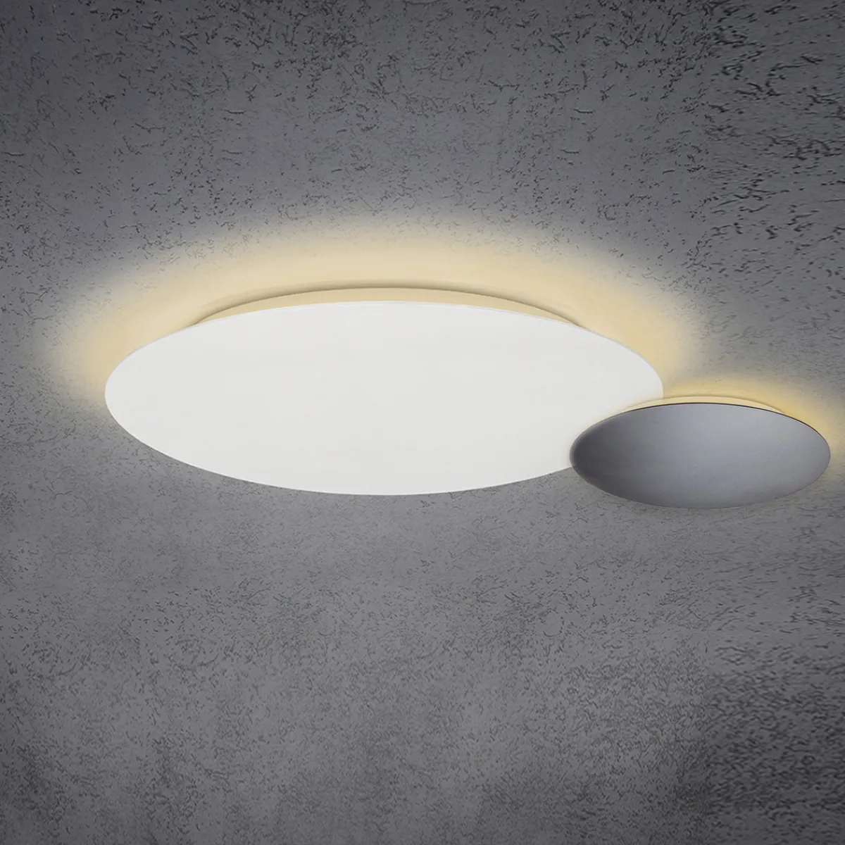 Outlet Blade LED Wand- / Deckenleuchte, 2-flg., Ø 44 cm, weiß matt Wandleuchten|Deckenleuchten