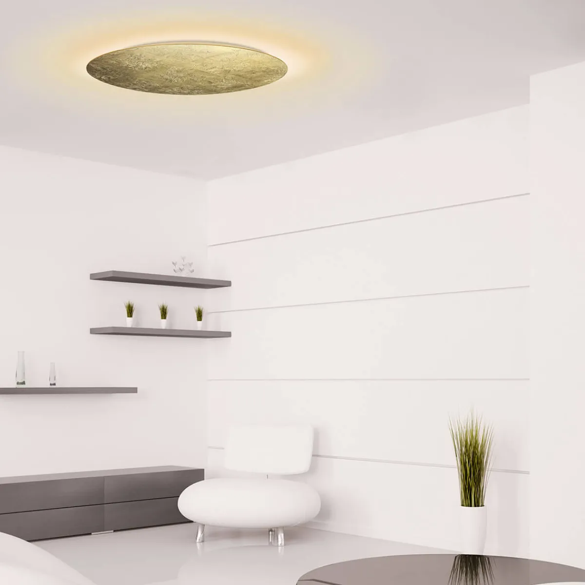 Clearance Blade LED Wand- / Deckenleuchte, Ø: 95 cm Wandleuchten|Deckenleuchten