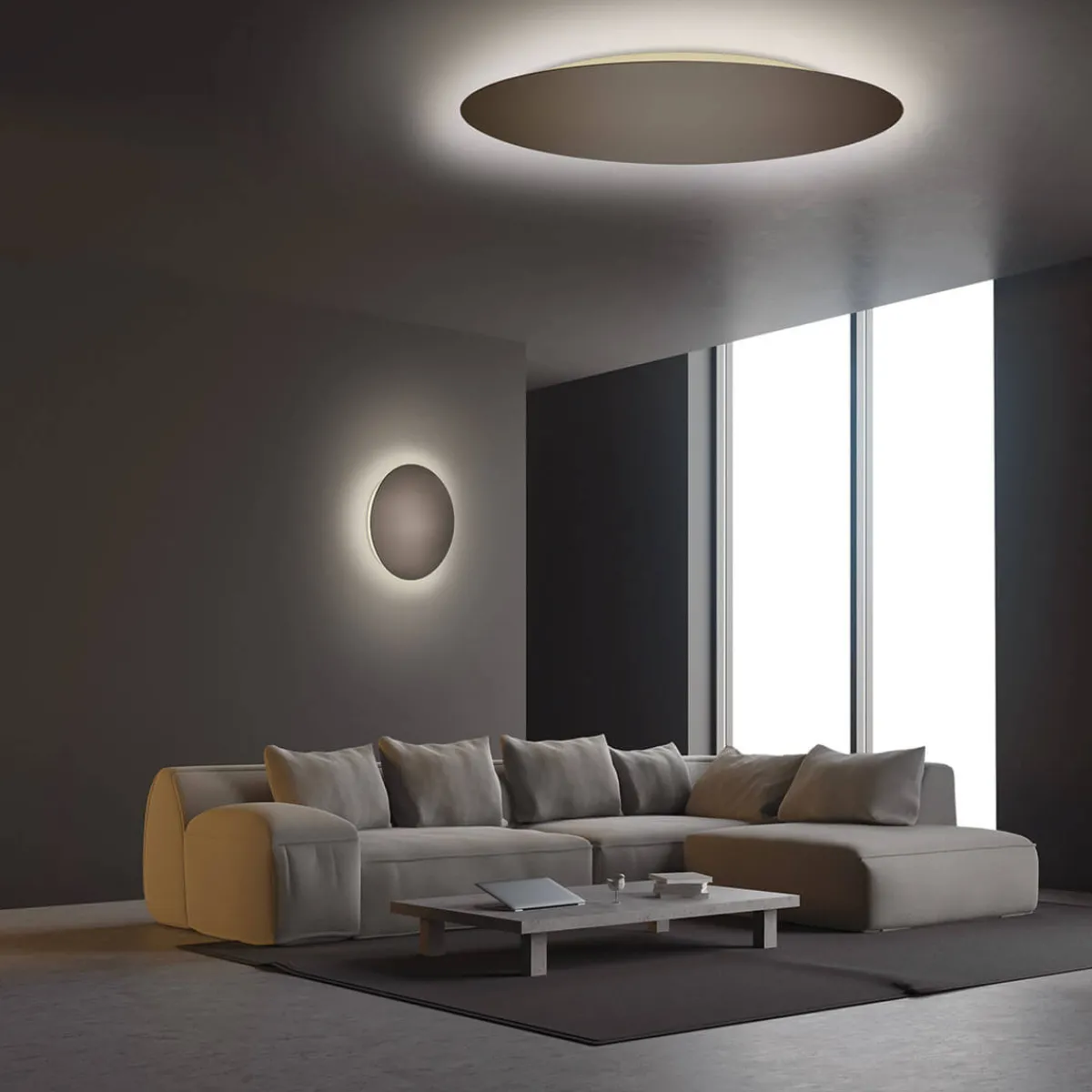 Online Blade LED Wand- / Deckenleuchte, Ø: 44 cm, mit Casambi-Modul Wandleuchten|Deckenleuchten