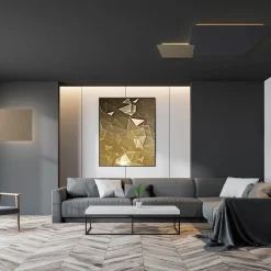 Best Blade-Q LED Wand- / Deckenleuchte, 44 x 44 cm, mit Casambi-Modul Wandleuchten|Deckenleuchten