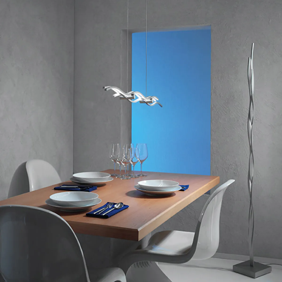 Outlet Silk LED Stehleuchte Stehleuchten|Schlafzimmer